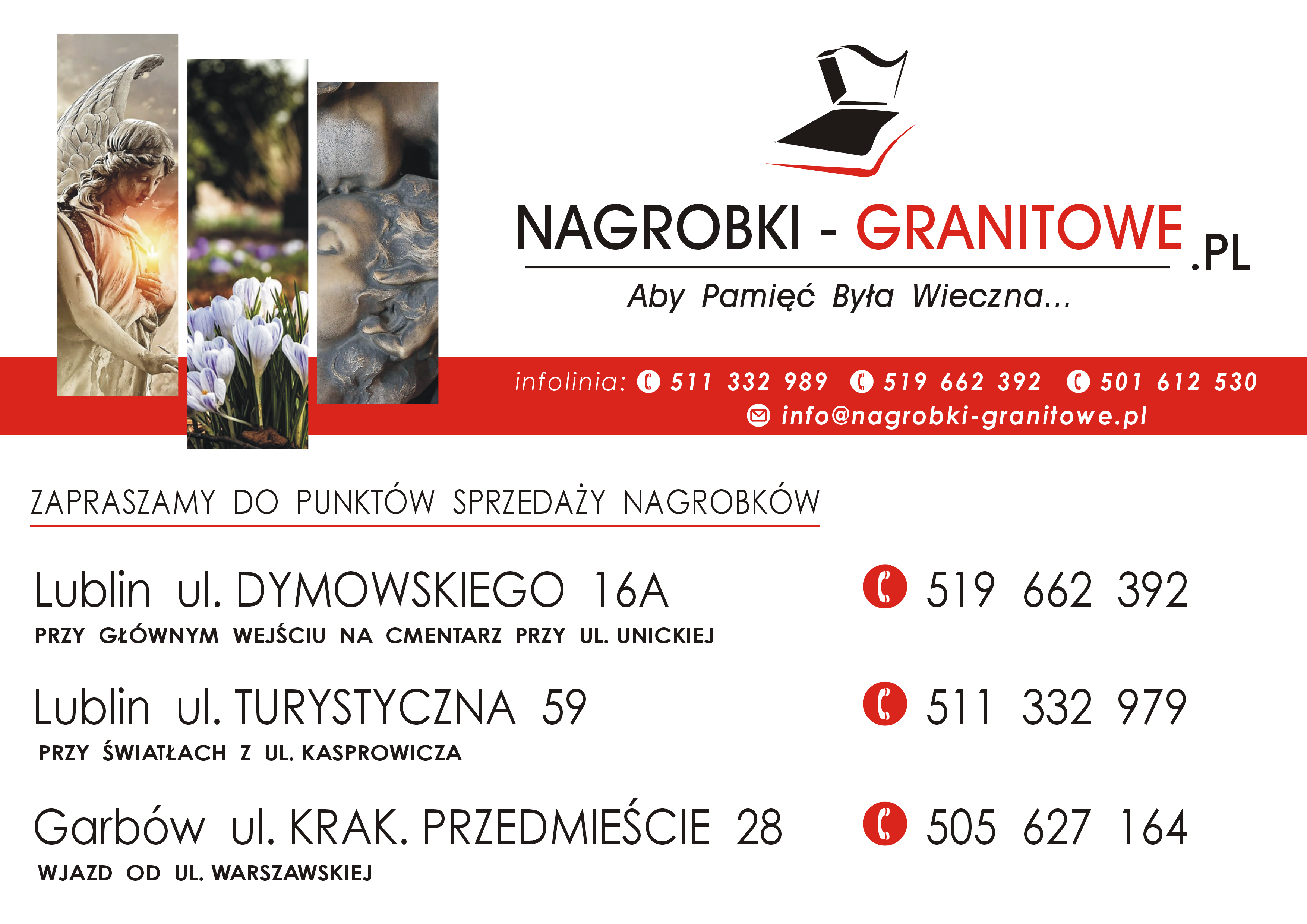 www.Nagrobki-Granitowe.pl Aby Pamięć Była Wieczna